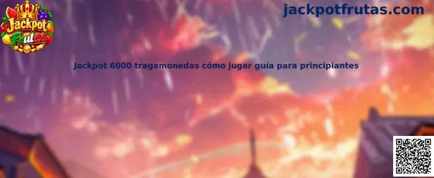Imagen ilustrativa de Jackpot 6000 para conocer las tragamonedas y sus elementos principales
