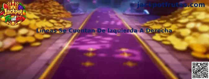 Líneas Se Cuentan De Izquierda A Derecha en Jackpot Frutas