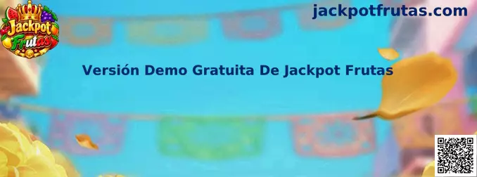 Vista representativa de la versión demo gratuita de Jackpot Frutas